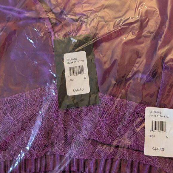 COPY - Delphine Satin And Lace Sleep Set - Picture 5 of 5